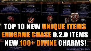 Lists Of NEW Uber Uniques + Endgame Chase Items For POE 0.2.0