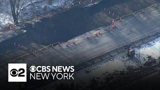 Abandoned mineshaft collapse caused I-80 sinkhole, officials say