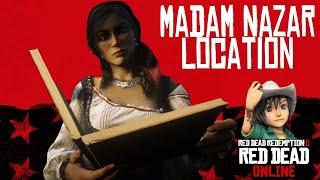 Madam Nazar location 13 December 2024 in Red Dead Online Collector Role