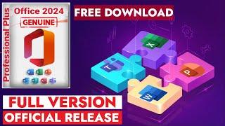 FREE Download and Install Office 2024 - Microsoft OFFICIAL RELEASE