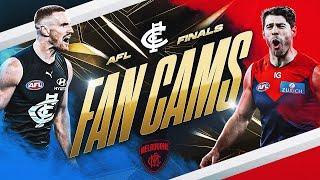 Fan Cams | Carlton v Melbourne | 2023 AFL Semi-Final