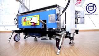 AUTOMATIC WALL PLASTERING MACHINE