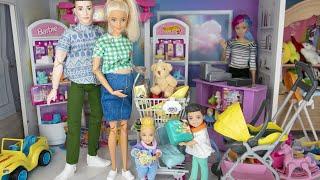 Barbie & Ken Getting the Baby's Nursery Ready Story