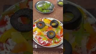 Mini Pizza️ l Miniature Cooking #shorts #ytshorts #trending