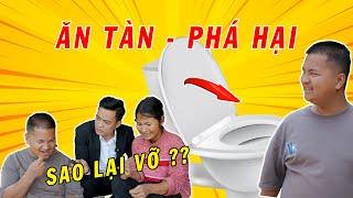 Xót Xa! Em Hoàn Lỡ Tay Làm Vỡ Bồn Cầu Khiến Cho Toàn Bộ Nhân Viên Tại Xưởng Nhang Không Thể ĐI WC