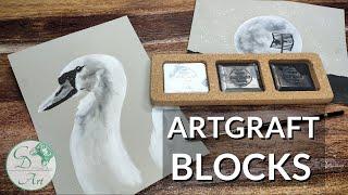 Sketching with ArtGraf tailor blocks – Watersoluble!