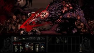 Darkest Dungeon - Horrid Shrieker Boss Fight (Killing nest and Shrieker)