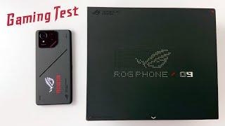 ASUS ROG PHONE 9 PRO UNBOXING & ULTIMATE GAMING TEST