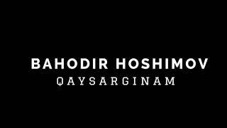 Bahodir Hoshimov - Qaysarginam (Audio)