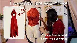 I Recreated this $750 Lirika Matoshi dress (and I calculated how much it ACTUALLY cost to make)