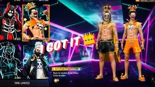 Free fire Emperor's New Clothes bundle created opening 