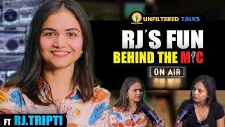 RJ Triptii shares her Love Story , Breakups , Dhoka & Lifestyle   | Unfiltered Talks