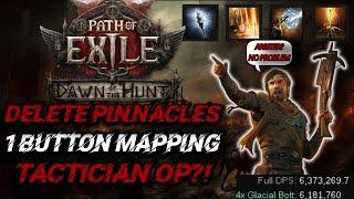 POE 2 - Tactician is OP?! - Glacial Bolt Deletes Pinnacles - Tactician Build Guide - Path of Exile 2