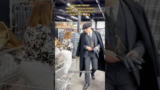 Thomas Shelby Lookalike In Public #peakyblindersstyle #outfits #peakyblinders #tommyshelby #prank