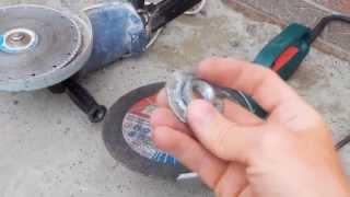 Полезный маленький секрет для болгарки! Useful little secret for the grinder!