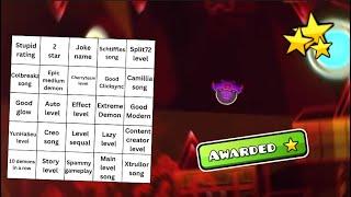 Rated Level BINGO! // Geometry Dash