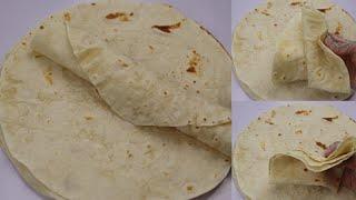 Homemade Tortilla,Soft Tortilla Wrap,Quick And Easy Tortilla Recipe