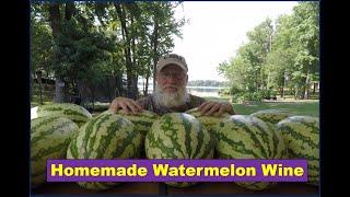 Homemade Watermelon Wine