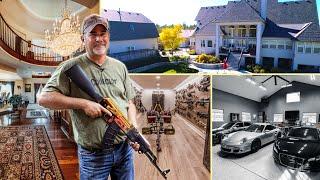 Tour The Collector's 14,000 sqft MEGA MANSION | Cars, Guns, Indoor Shooting Range 