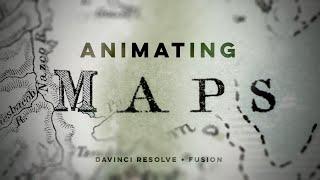 Making Maps That'll Impress Johnny Harris | DaVinci Resolve Fusion Motion Graphics Tutorial Pt. 1