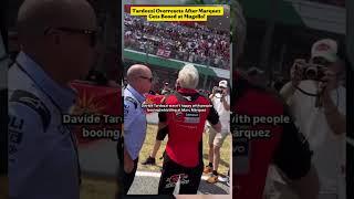 Tardozzi snaps at fans after Marc Marquez gets booed for winning Mugello sprint! #motogp2025 #shorts