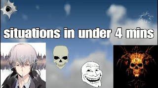 Situations in under 4 minutes