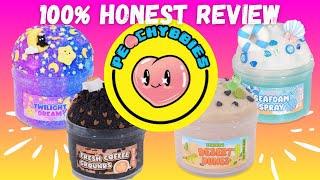 I TRIED A SAND SLIME FROM PEACHYBBIES!