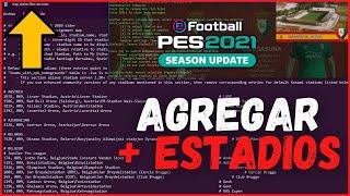  PES 2021 [ TUTORIAL ]  INSERTAR, AGREGAR ESTADIOS AL STADIUM - SERVER 