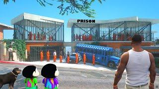 Franklin Made Biggest Jail On His House In Gta 5