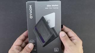 Nomad Slim Wallet With Tile Tracking System!