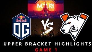 VP vs OG Game 1 Highlights Upper Bracket Match MDL Major Paris Disneyland