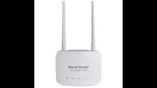 Роутер Wi-Fi со встроенным модемом World Vision 4G Connect Mini - комплект для раздачи интернета