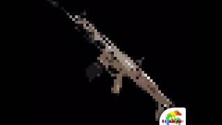 Scar L from PUBG pixel art