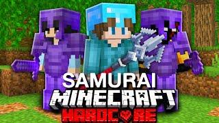 100 Players Simulate SAMURAI Hunger Games in Minecraft!