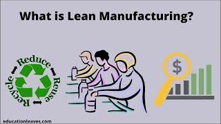 What is Lean manufacturing? 5 functions of Lean Manufacturing | Lean Production