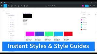 Figma Plugin For Instant Styles And Style Guides