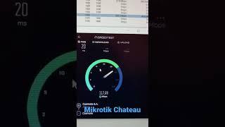 Mikrotik Chateau first test of LTE