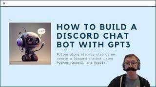 How to Build a Discord Chat Bot with GPT3, Python and Replit