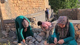 Kobra's satisfaction with Noorbakhsh and her fulfillment of her promises to build a house 