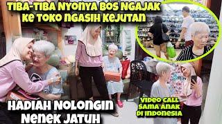 HADIAH KEJUTAN DARI NYONYA BOS KARENA N0LONG1N NENEK J4TUH‼️NGGA NYANGKA BANGET