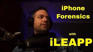 Fast iPhone forensic analysis with iLEAPP