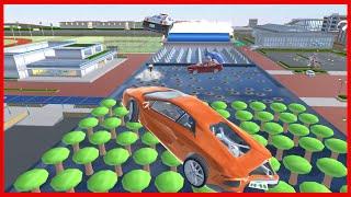 Car Challenge: Fly Over Obstacles || SAKURA School Simulator