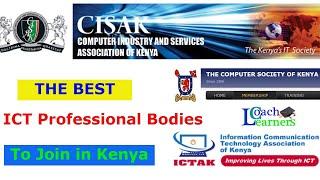 The Best ICT Professional Bodies in Kenya