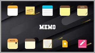 Popular 10 Memo Android Apps