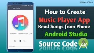 How to Create Music Player App in Android Studio