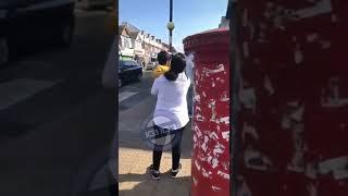 Indian dressed as Jesus getting publicly lashed