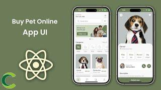 Buy & Sell Pet Online App Template in React Native | Pet Shopping App | Pet Ecommerce | PetShop