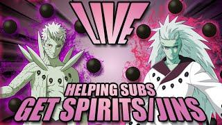 Shindo Life Live! Helping Subs Get Jins/ Spirits | #ROADTO8K | Shinobi Life 2 (LIVE)