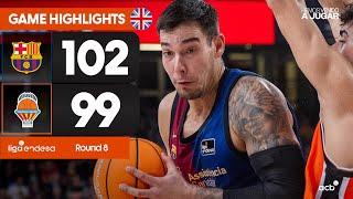 Barça - Valencia Basket (102-99) GAME HIGHLIGHTS | Liga Endesa 2024-25