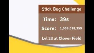 Level 23 Stick Bug Run | Bee Swarm Simulator